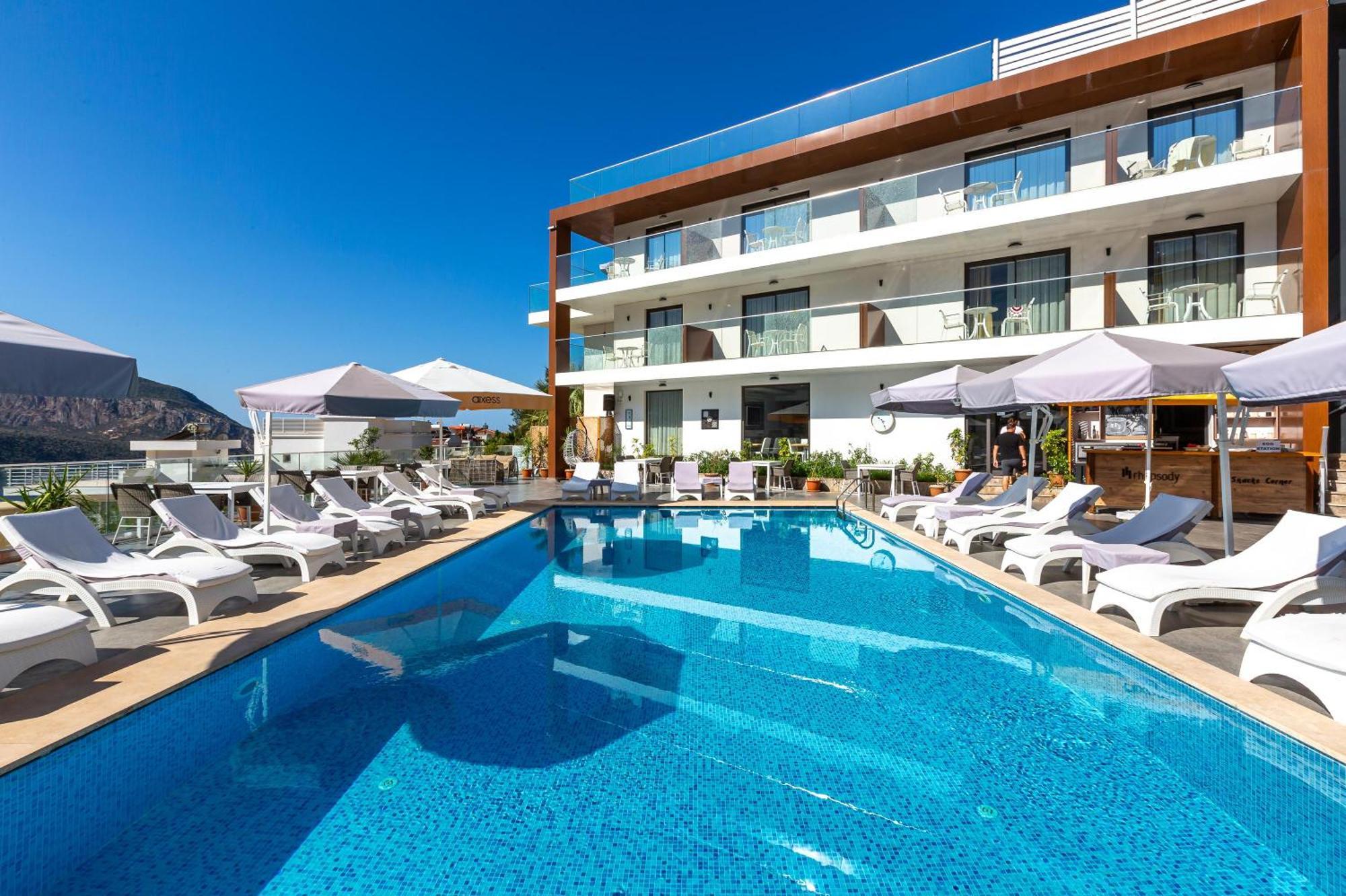 Rhapsody Hotel & Spa Kalkan (Adults Only) Buitenkant foto